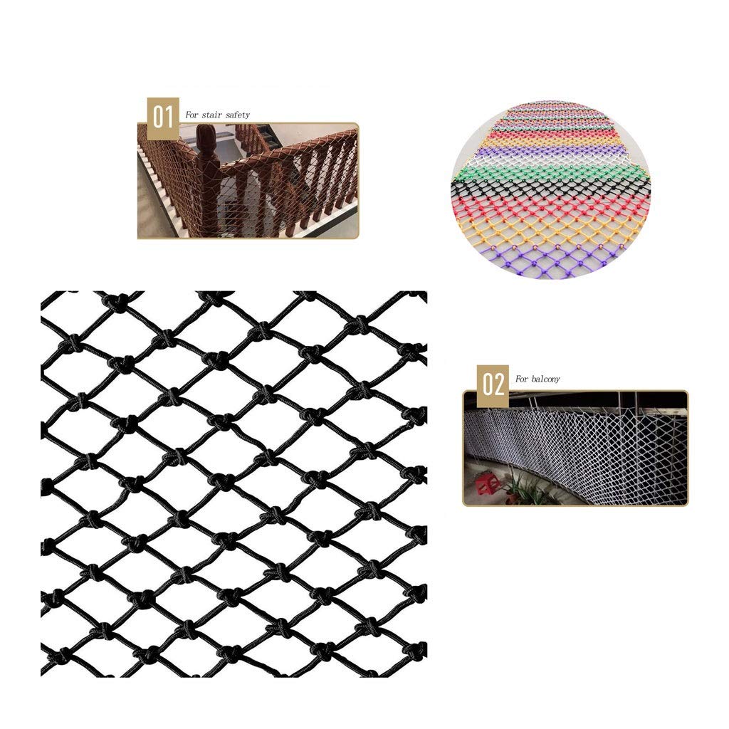 Filet anti-chute robuste – Couverture de piscine sûre pour les enfants, filet de sécurité fiable en maille pour enfants et animaux de compagnie, solution de protection extérieure