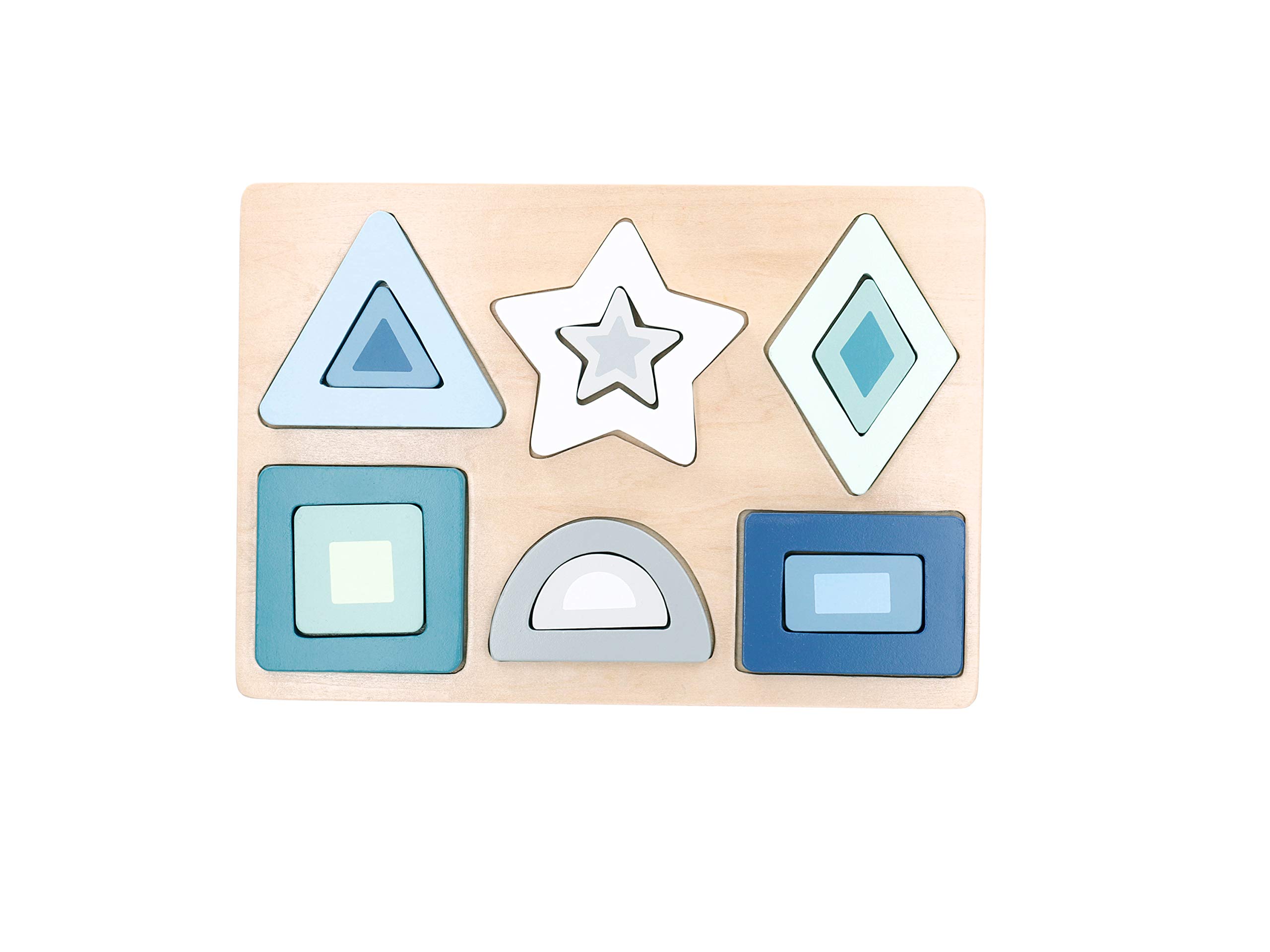 Bieco Forme Geometriche In Legno | Giocattoli Di Form | Giochi Incastro | Gioco Forme Incastro | Incastri Imperfetti | Puzzle Ad Incastro Legno 1 Anno | Puzzle In Legno Bambini | Puzzle Legno Incastro-image