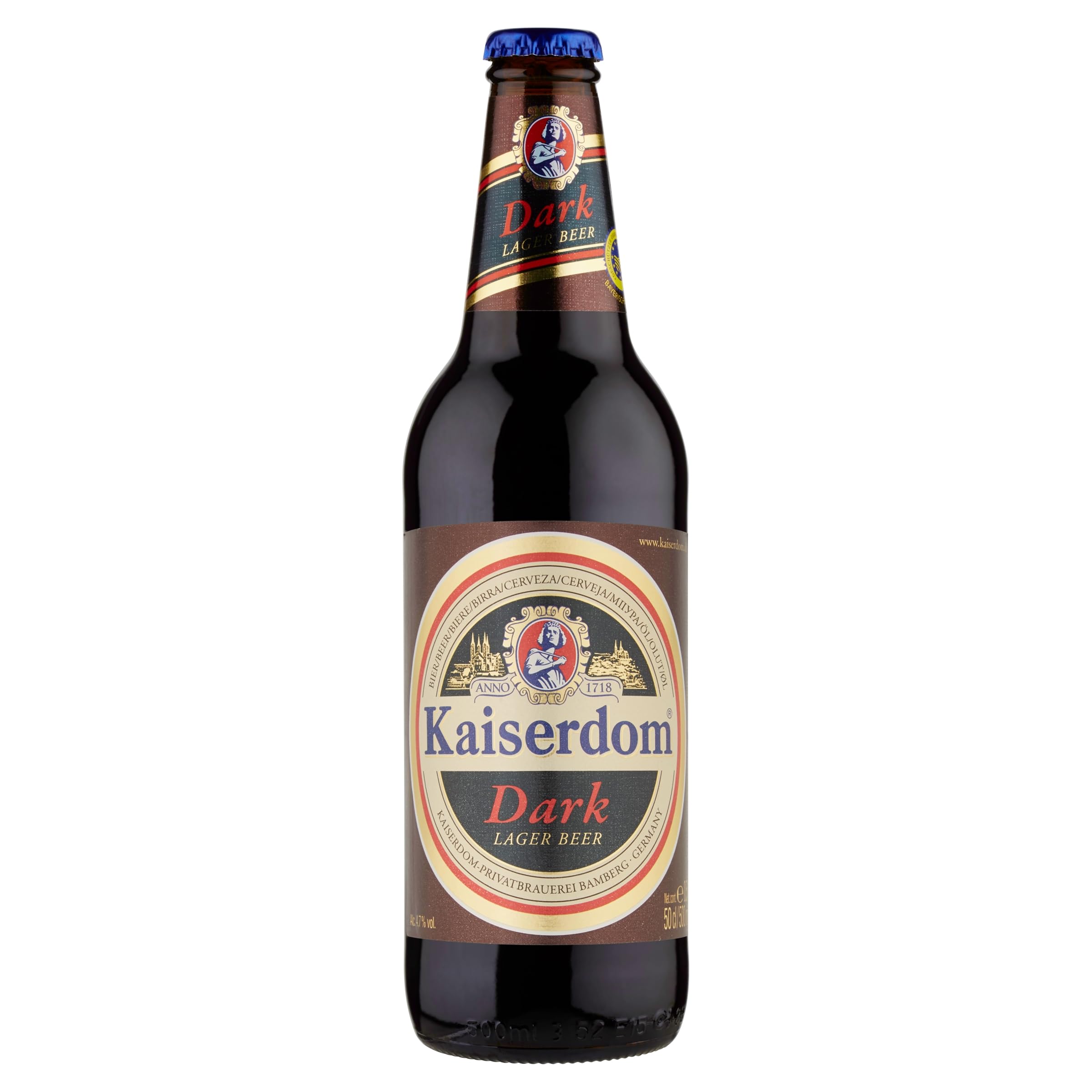 KAISERDOM - CERVEZA LAGER NEGRA BOTELLA. PACK 20 X 50 CL.