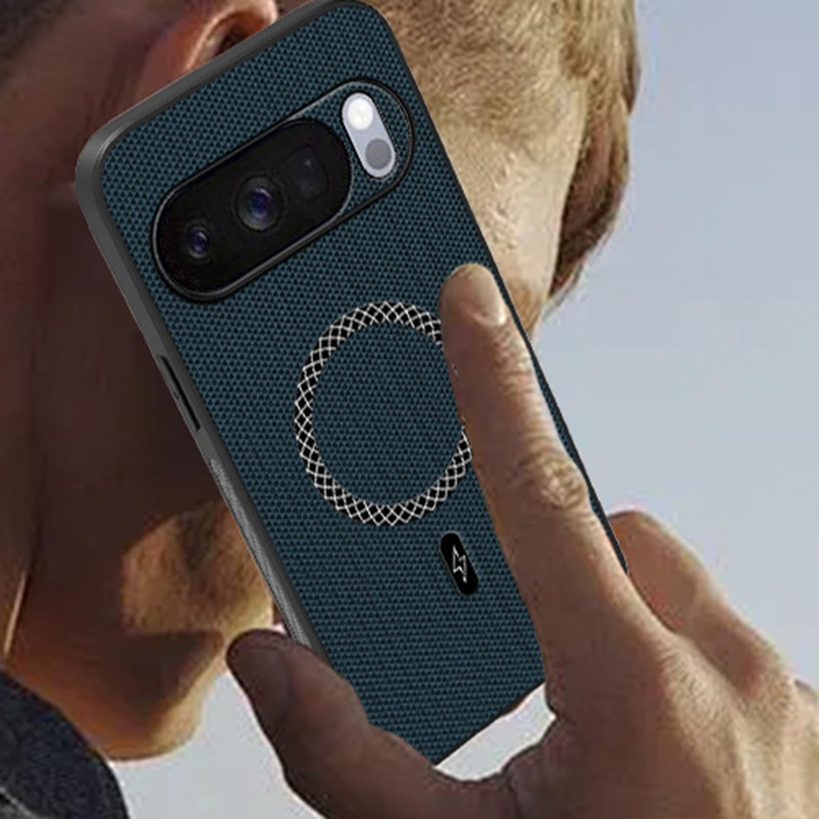 Generico Custodia Per 10 Pro XL/10 PRO/10, Ultra Sottile Case With Anti-Impronta Protezione Fotocamera Ricarica Wireless Guscio(Nero,11 Pro XL)