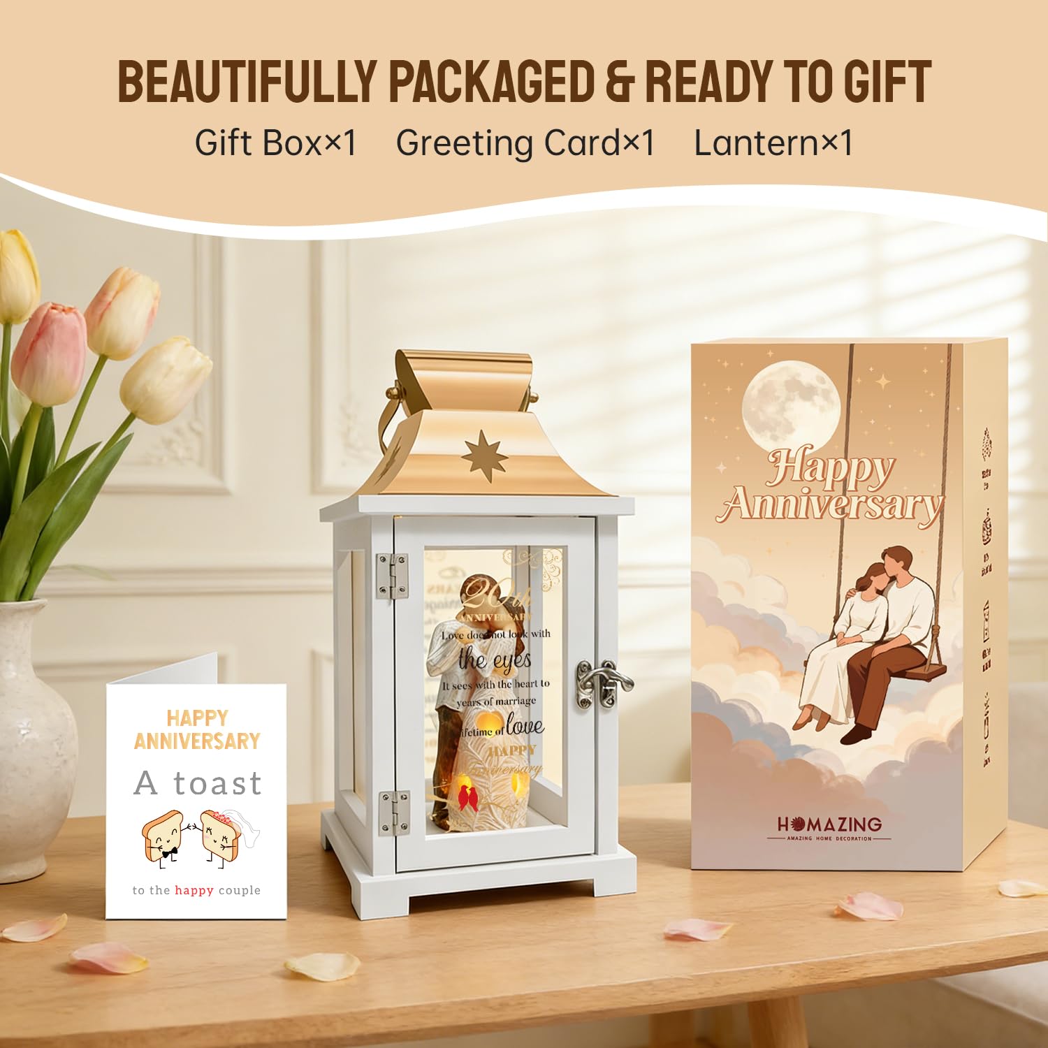 Amazon.com: 20th Anniversary Wedding Gifts for Couple Wife Women