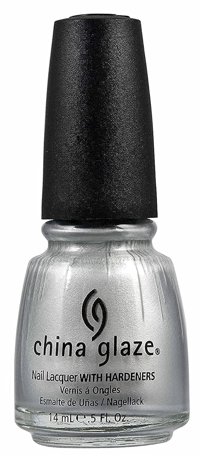 China Glaze Nail Polish, Platinum Silver 627