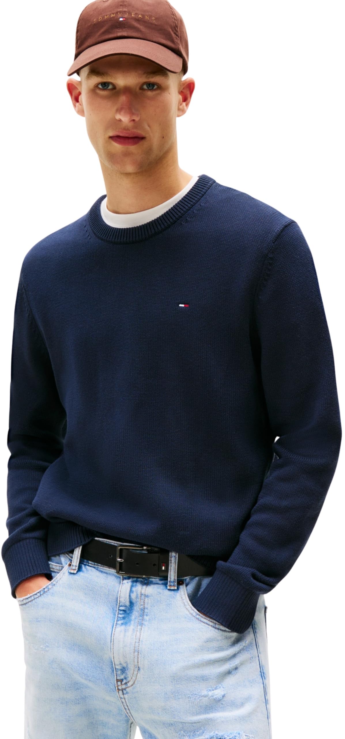 Tommy Jeans Herren Pullover Sweater Slim Fit