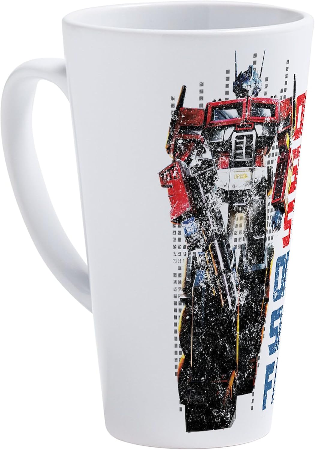 CafePress Transformers One Shall Stand 17 oz Latte Mug