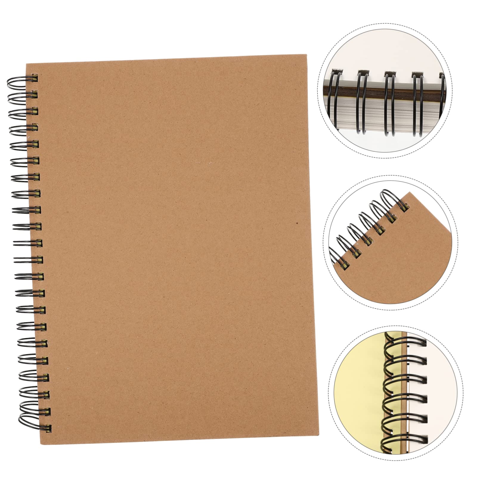 SHINEOFI Carnets De Croquis De Style Simple Pour Étudiants De Peinture à Spirale Cahiers Vierges Pour Dessin Et Peinture