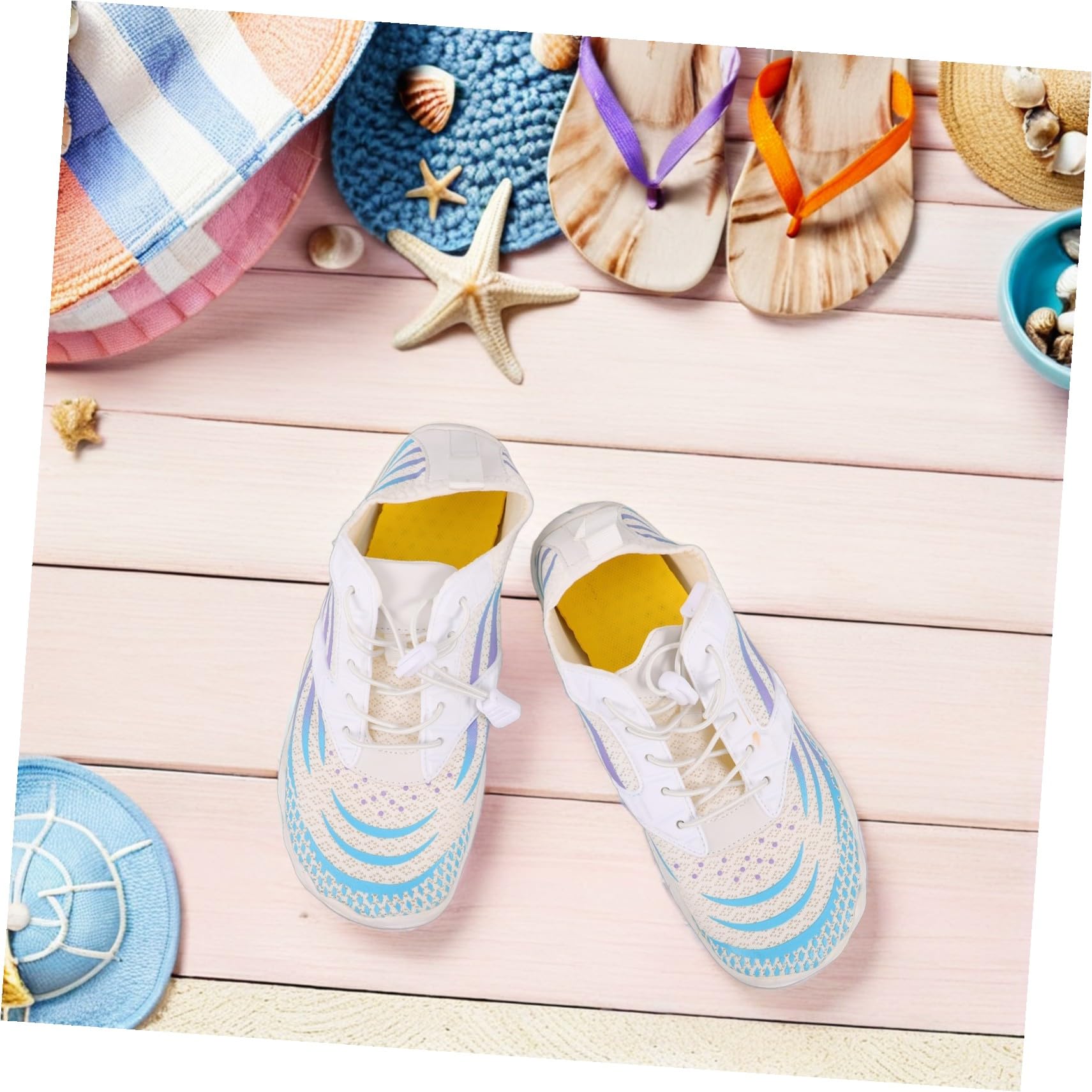 Wasserschuhe Damen Herren Schnell Trocknend rutschfest Barfußschuhe Leicht Für Strand Pool Schwimmen Trekking