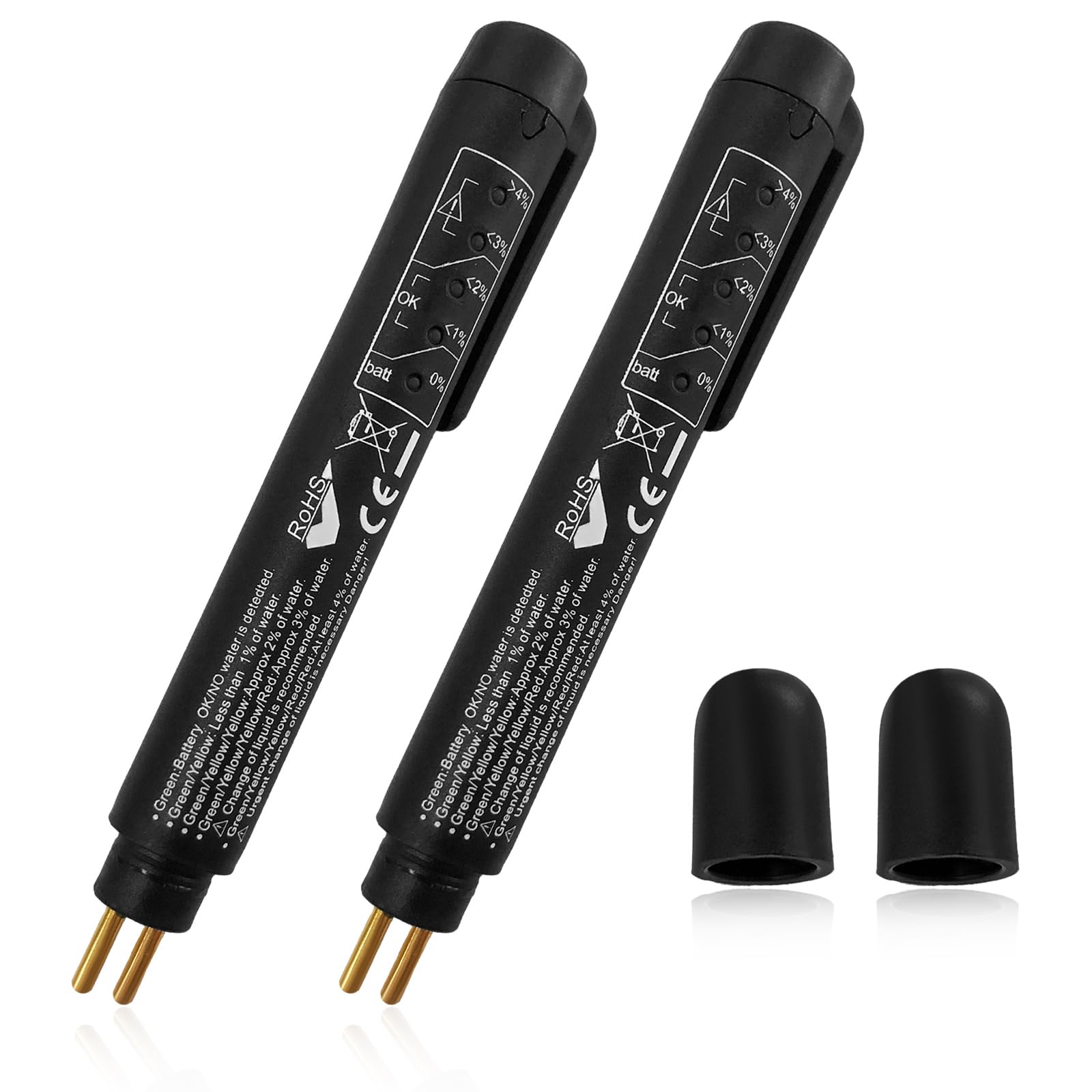 Caneta testadora de líquido de fluido de freio, DOT 3 DOT 4 DOT 5.1 Ferramenta de caneta