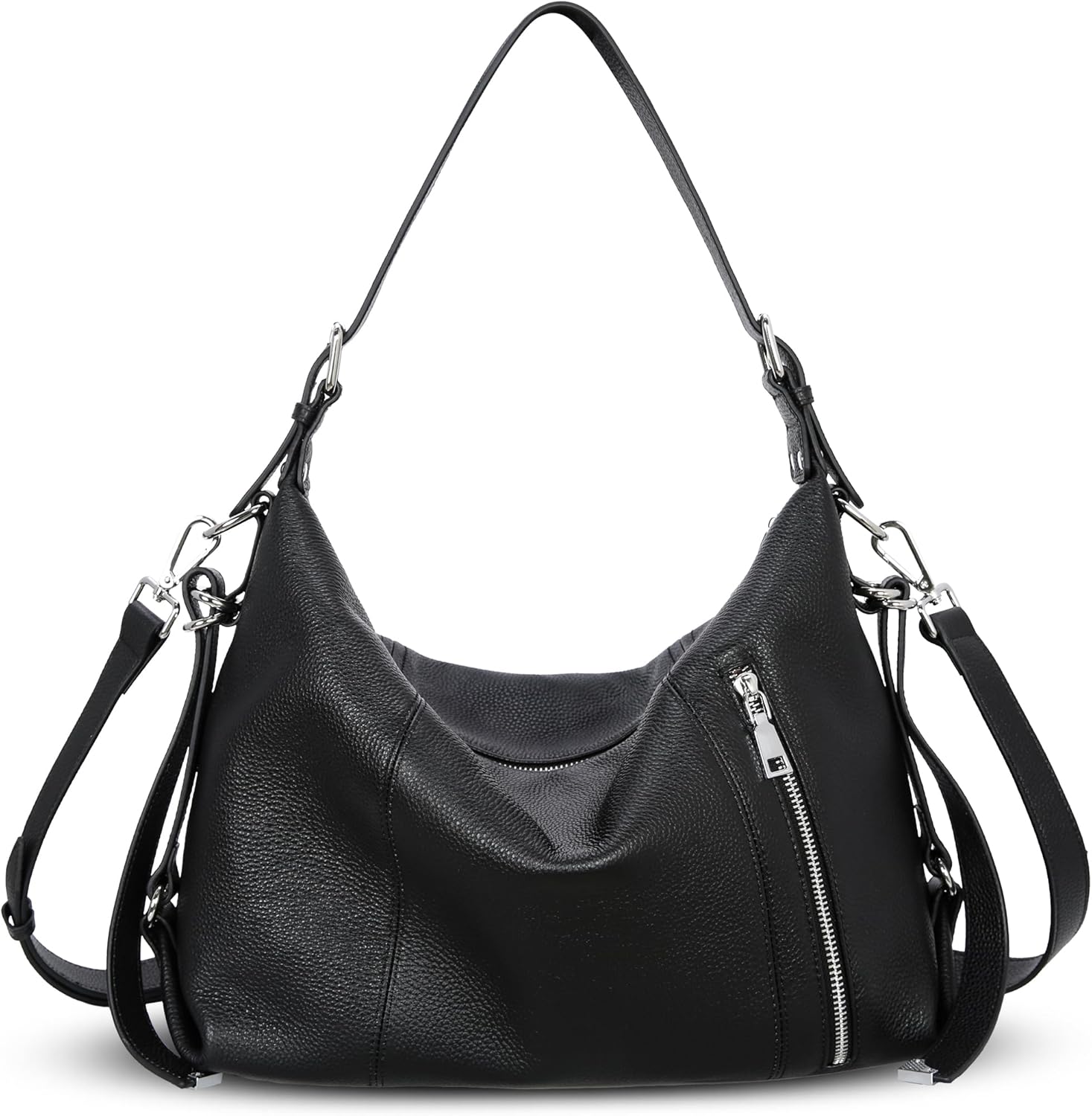 HESHE Soft Genuine Leather Purses and Handbags for Women Tote Shoulder Bag Satchel Purse Top Handle Bags Hobo Crossbody Purse | Soft, Genuine Leather - Image 8