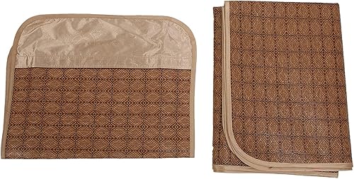 Miniatura 5 de Tapete para dormir de verano, 78 x 31 pulgadas, protector de colchón refrescante, plegable, para cama de verano, colchón fresco para dormir, colchón