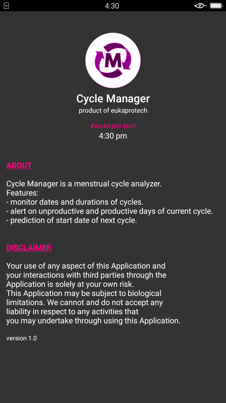 Cycle Manager Cycle Manager - App on Amazon Appstore