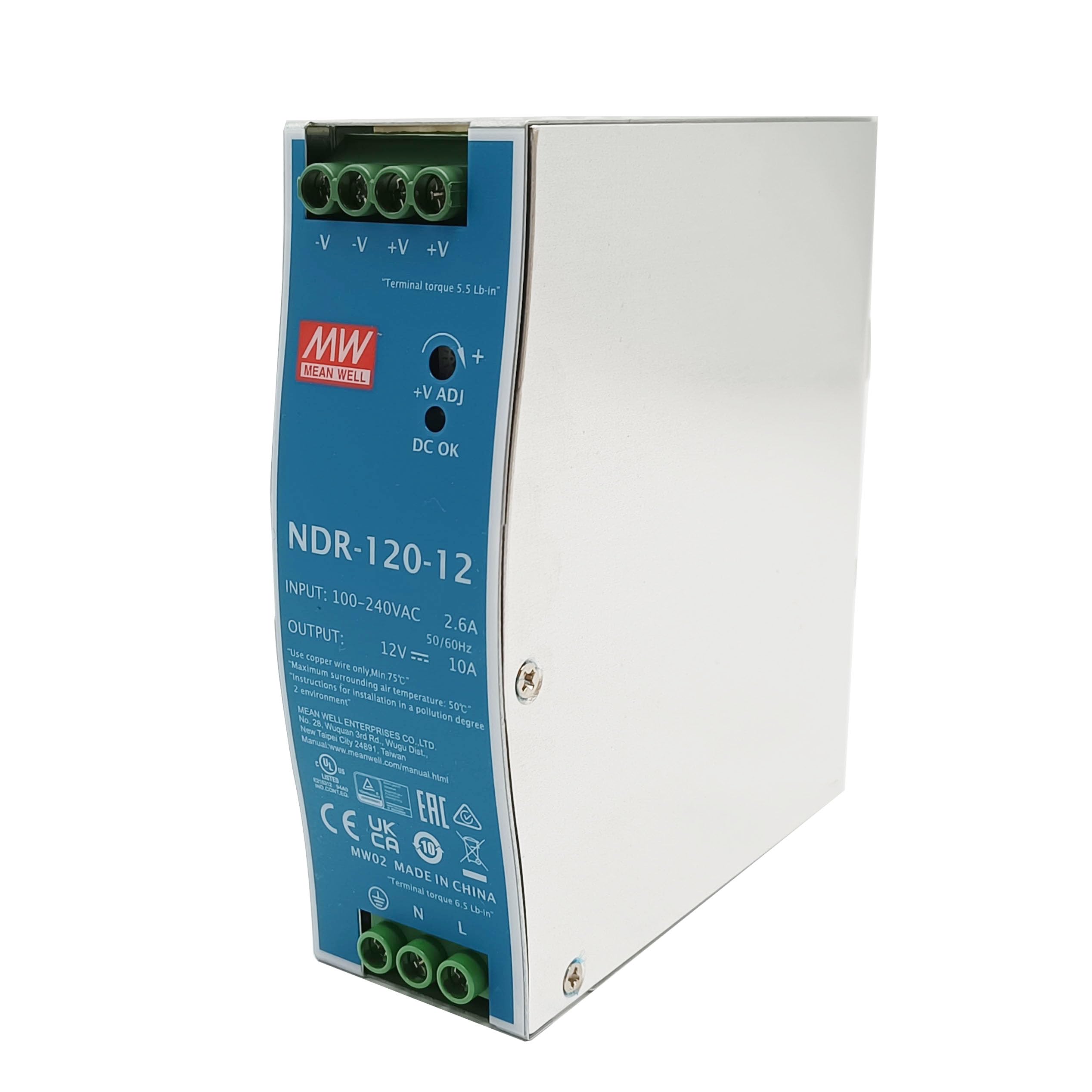 NDR-120-12 Mean Well Switching Power Supply MeanWell NDR-120-12