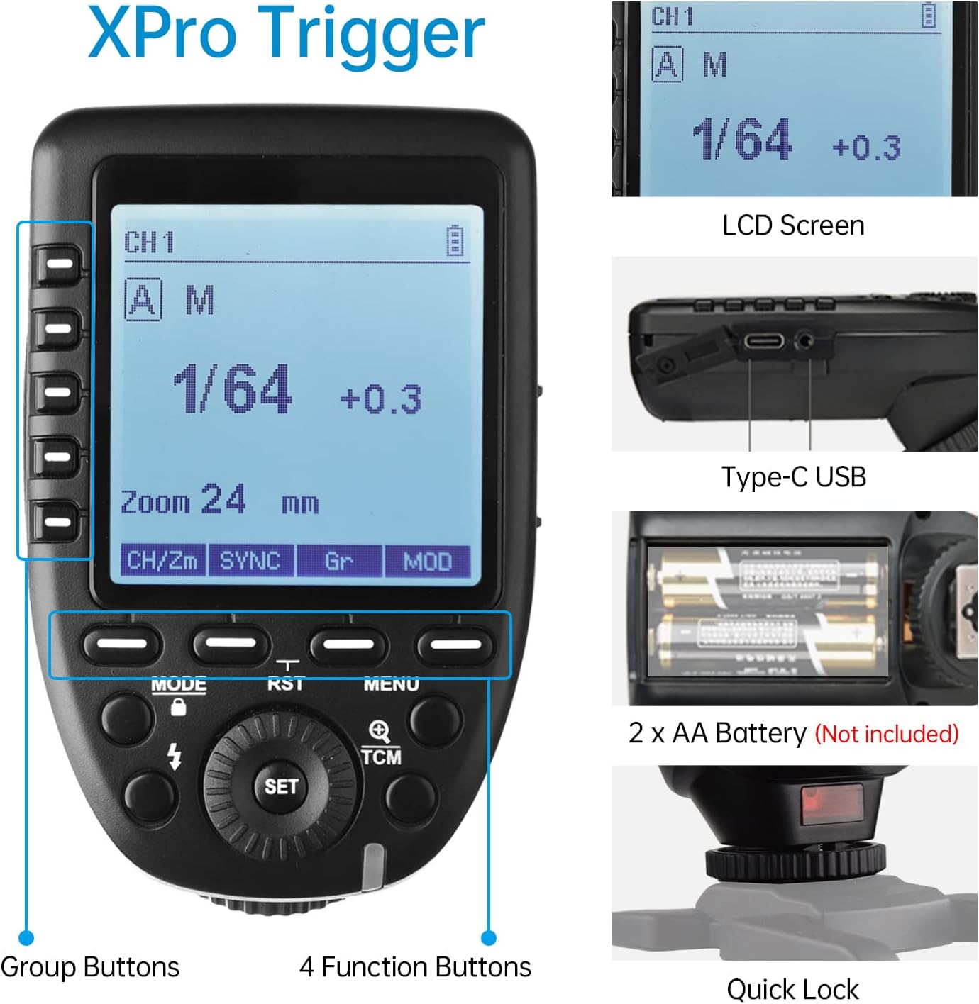 Sony Flash Godox XPro II TTL Wireless Flash Trigger Sony Henry's