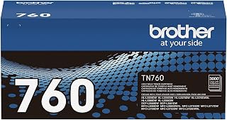 TN760 Toner Cartridge Replacement for Brother TN760 TN-760 High Yield Printer Toner Black Toner,1 Pack