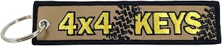 Luso Aviation 4x4 Keys, Embroidered Key Chain