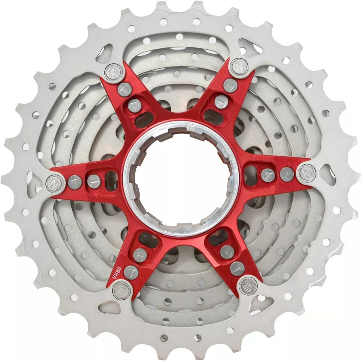 Sunrace RZ800 12 Speed Road Bike Cassette 11-30T, Silver, SR3020