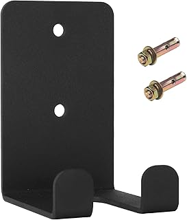 Barbell Storage Rack Wall Mount, Heavy Duty Vertical Barbell Holder Wall Barbell Hanger for Olympic Barbell, Curl bar for Space Saving Commercial or Home Gym Accessory