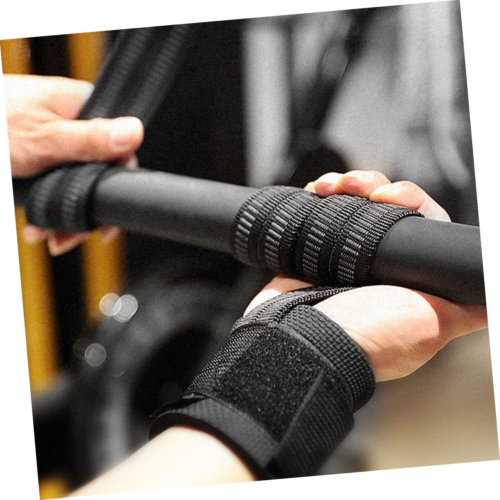 ibasenice 3 Paires Sangles de Musculation Tours Bretelles STOCHES DE LATIFIER Tracer Ceinture de Fitness Bracelet de Remise en Forme Bracelet de Sport Nylon Black