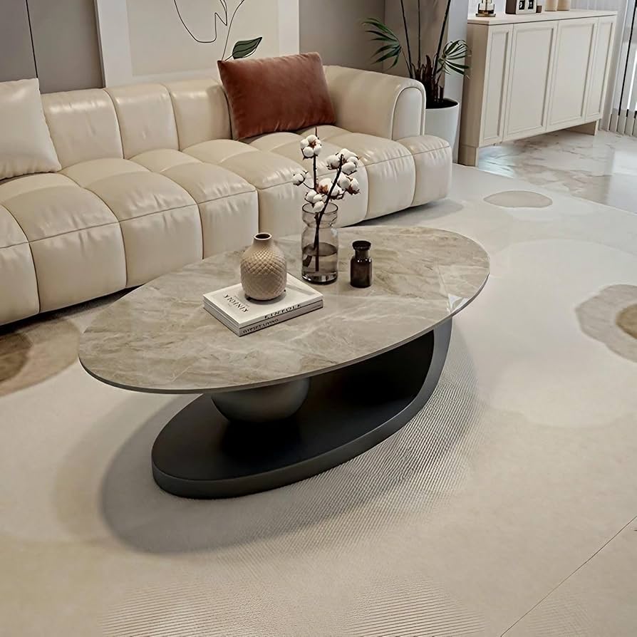 大理石センターテーブル 120cm 石目 ローテーブル ソフィア 大理石センターテーブル 120cm ベージュ 石目 ローテーブル