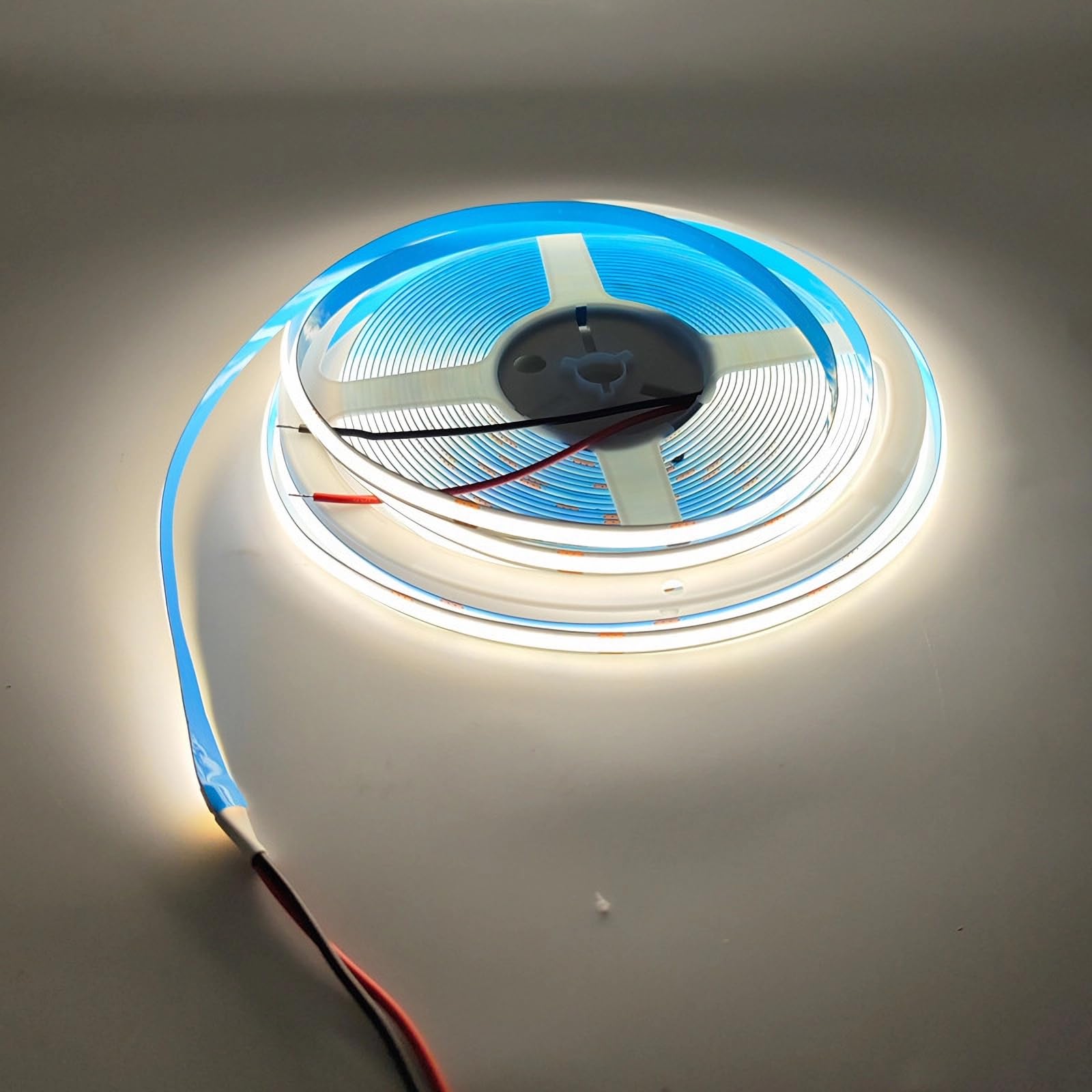 STHomedeco COB LED Strip 230V 10M Without Transformer Flexible LED Light Strip for Indoor Home Bedroom Living Room Wall Cabinet Decor (4500K, 10m)