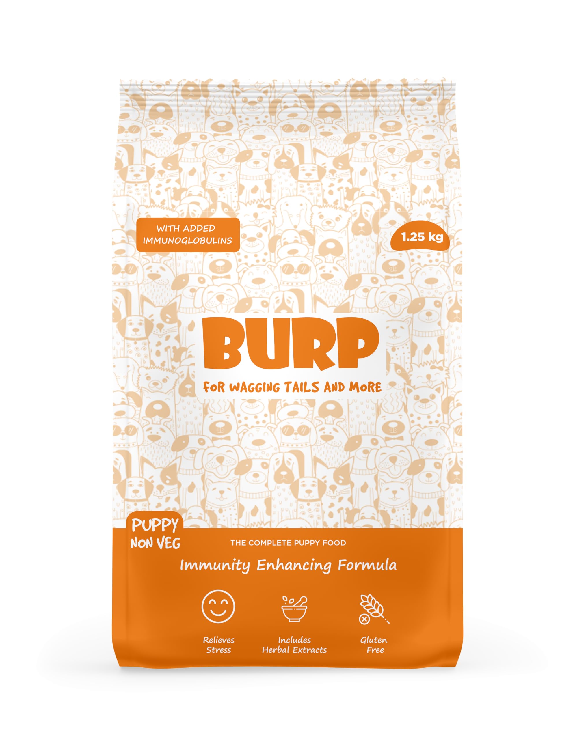 BURP Puppy Non Veg Dog Food with Immunity Enhancing Formula 1.25 Kg Pack (B0CQTHGTMZ) Amazon Price History, Amazon Price Tracker