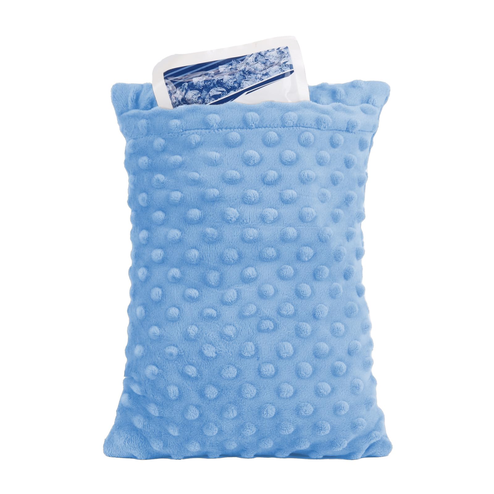 Zhijiazhi Women's Blue Abdominal Surgery Pillow With Pocket, Hysterectomy Pillow, Lumpectomy Recovery Pillow For Small Pillow For Travel (Blue)