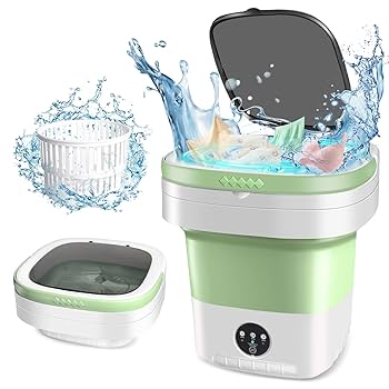 小豆リラックス　3点セット　水色 Amazon.co.jp: shivpiin ミニ洗濯機 【折りたたみ式・3分脱水