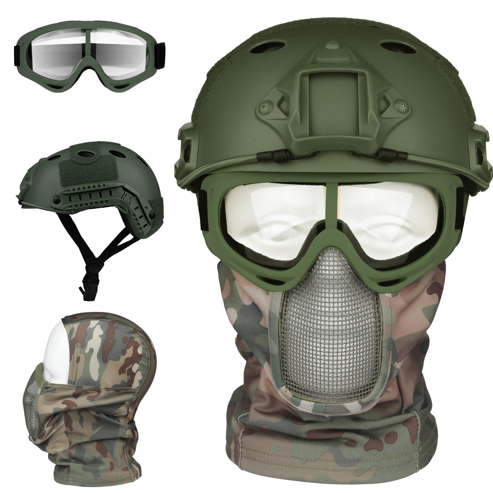VPZENAR Airsoft Helmet,Military Helmet