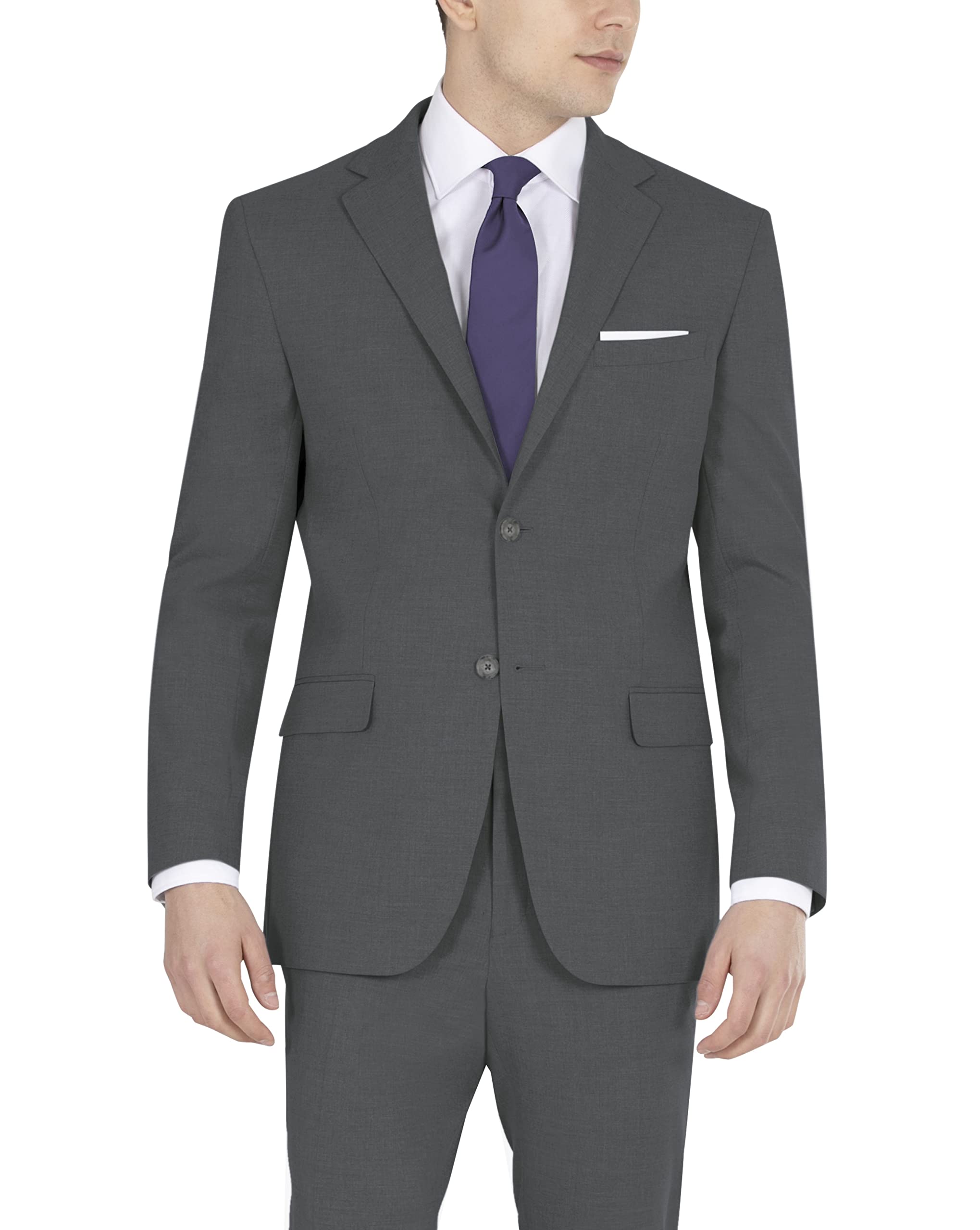 DKNY Ajuste Moderno, Traje de Alto Rendimiento por Separado Chaqueta de Traje de Negocios Hombre (Pack de 1)