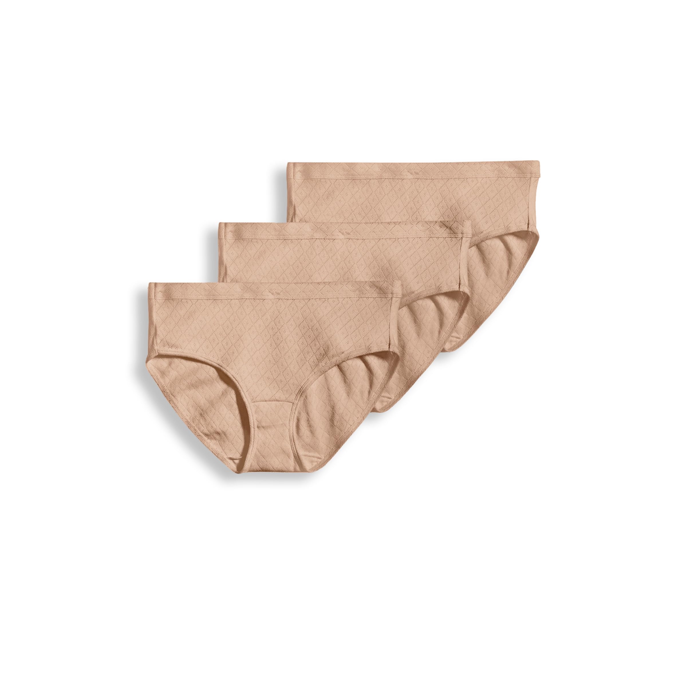 Jockey Women's Light Underwear Elance Breathe Hipster - 3 Pack, 6
