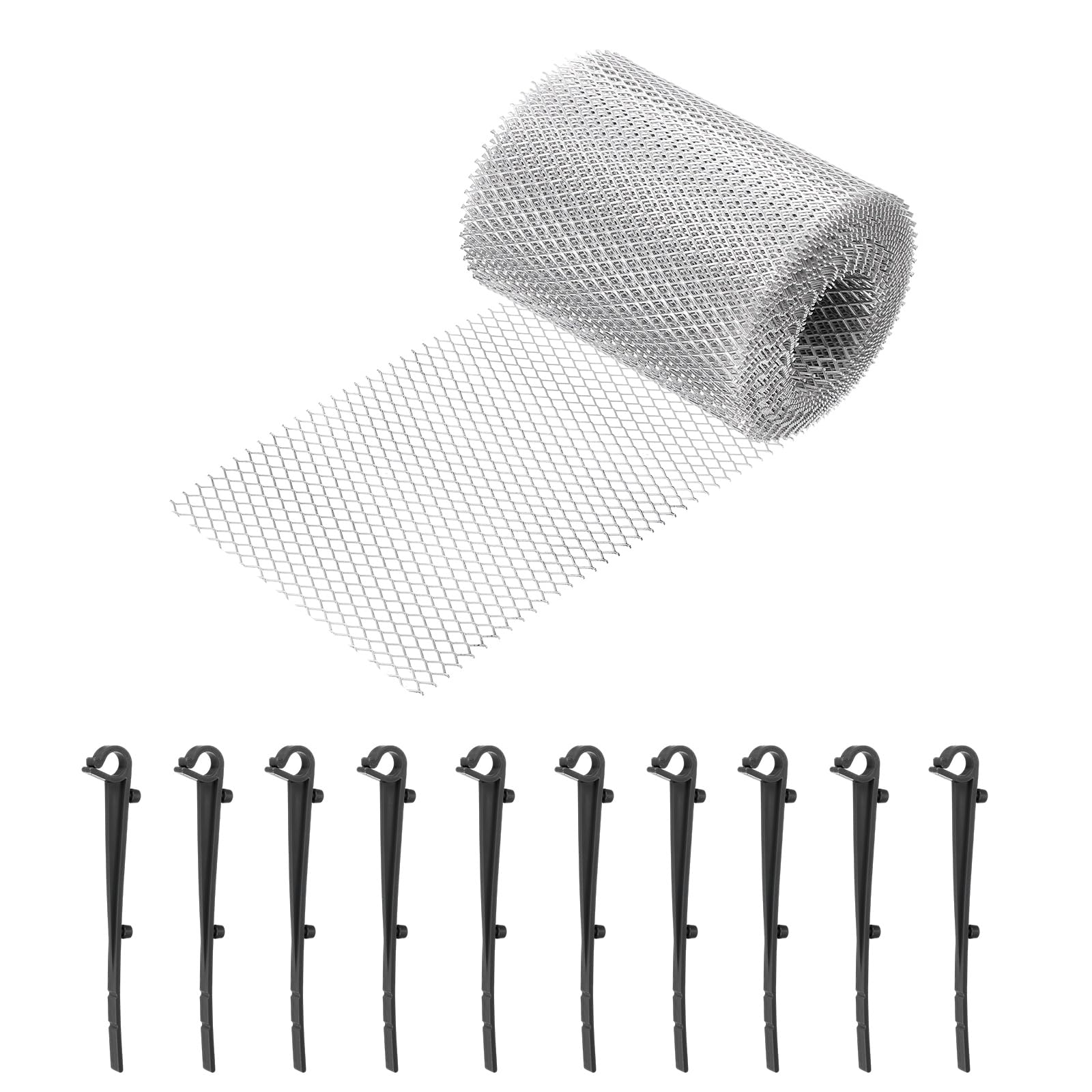 Protection de gouttière en aluminium pour préserver la toiture de la maison en automne