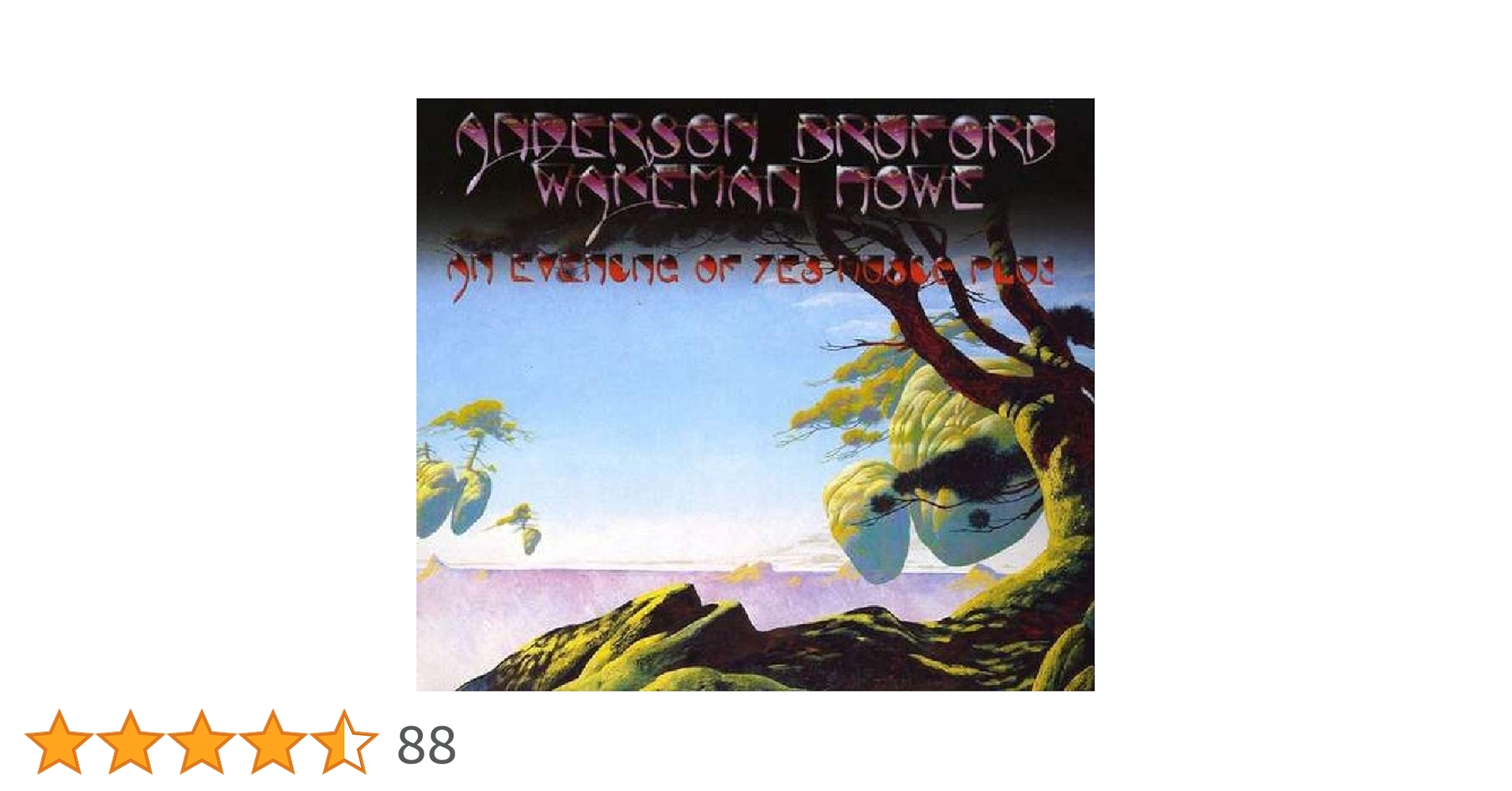 ABWH／アン・イヴニング・オブ・イエス・ミュージック・プラス（4CD2DVD） ABWH／アン・イヴニング・オブ・イエス・ミュージック・プラス