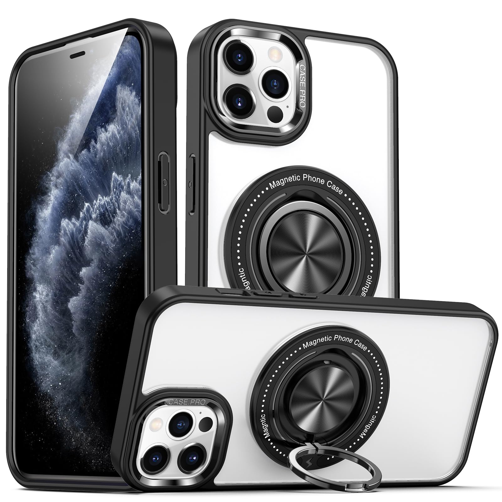 Coque iPhone 11 Pro antichoc résolvant le problème de charge sans fil et de maintien - 8