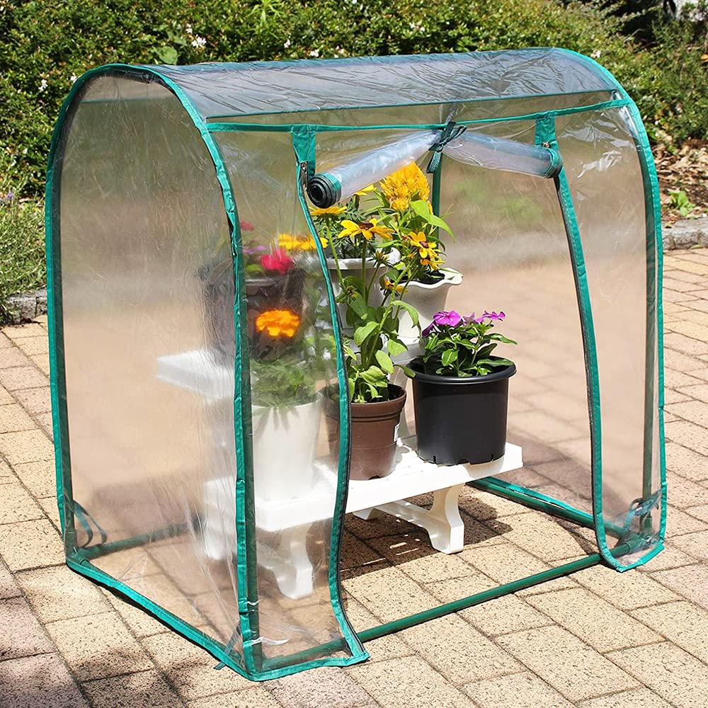 組立簡単！スリム型ビニール温室 - 園芸愛好家に最適 組立簡単！スリム型ビニール温室 - 園芸愛好家に最適 園芸用品