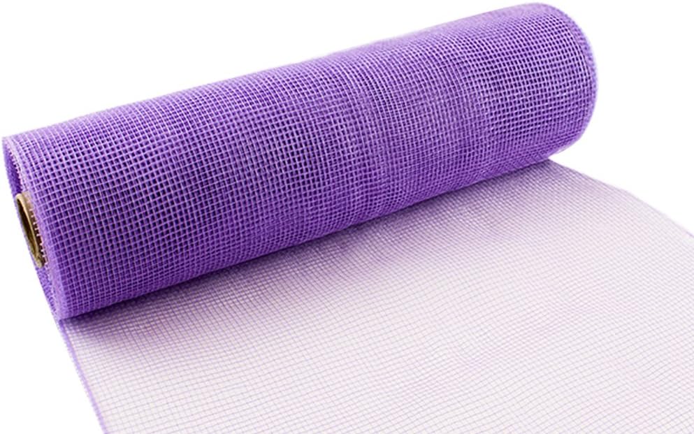 Eleganza Deco Mesh, Poly Mesh, Lavender, 25 x 6 x 6 cm, 8.2 x 8.2 x 26.2 cm