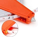 Coloch Open Reel Fiberglass Tape Measure, 330 Feet/100 Meters Yard Measuring Tape Dual Sided Reel Tape with Inch/Metric Scale Retractable Long Tape Measure for Engineer, Yard, Field,Christmas Gift