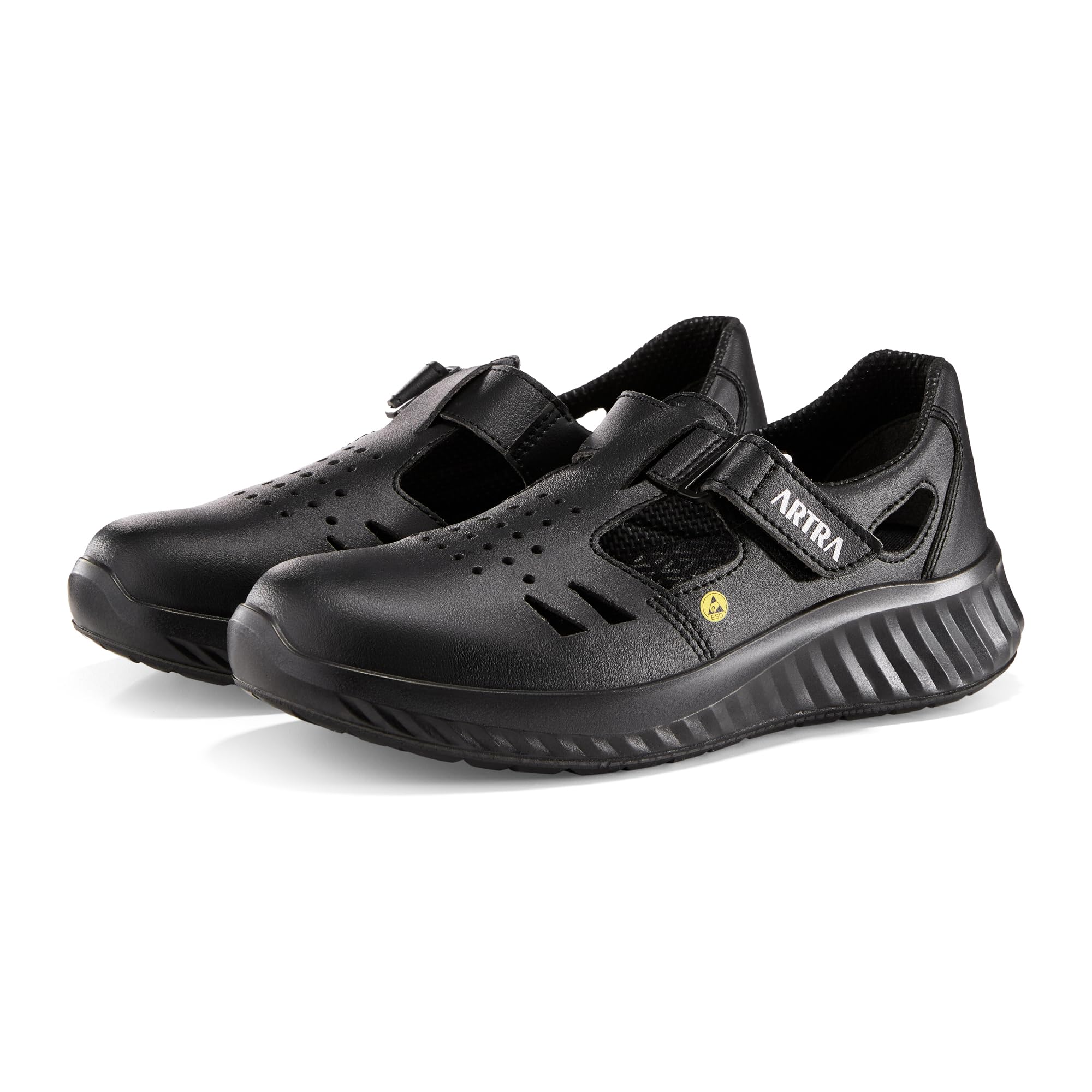 Artra S1 ESD - Sandalias de seguridad ligeras con puntera de acero, antideslizantes, talla 35-48