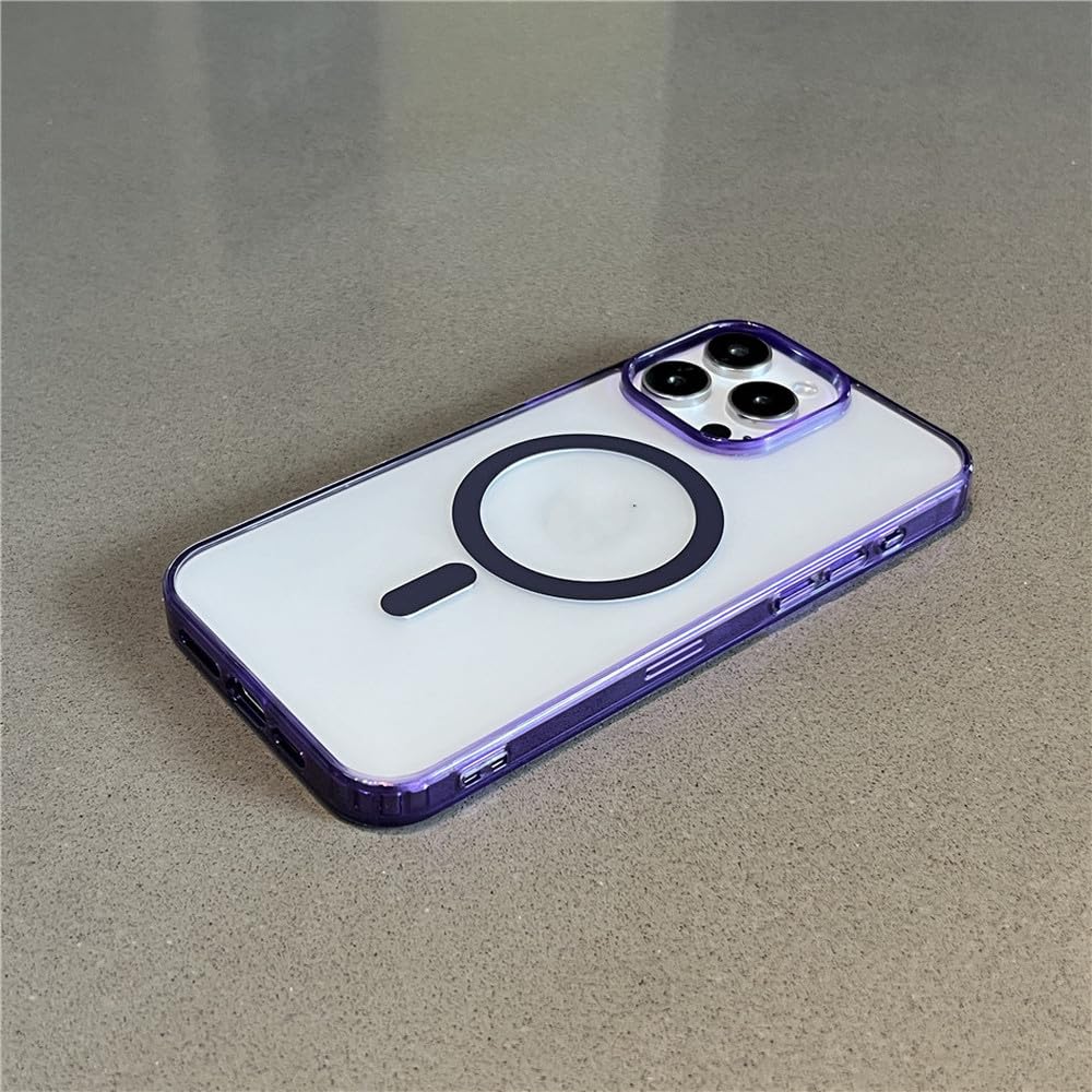 Coque aimantée antichoc iPhone 12 Pro Max pour éviter les chutes et charger sans fil
