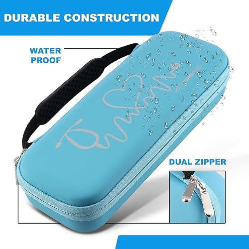 Miniatura 5 de Primacare KB-9397-BL Estuche para estetoscopio, suministros incluidos, azul con múltiples compartimentos, bolsa portátil y ligera para botiquín de