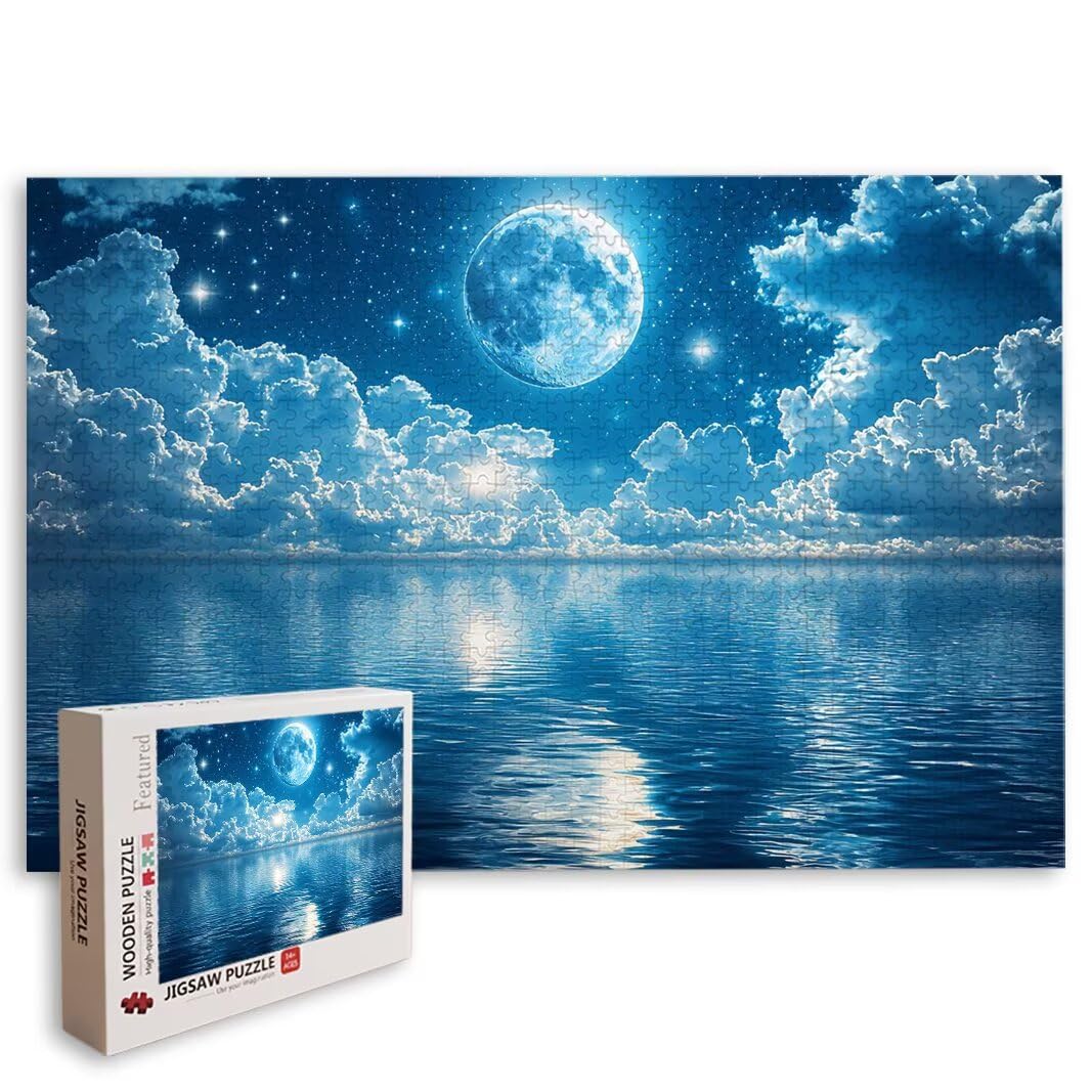 Puzzle Księżyc, puzzle 2000 elementów dla dorosłych, klasyczne puzzle