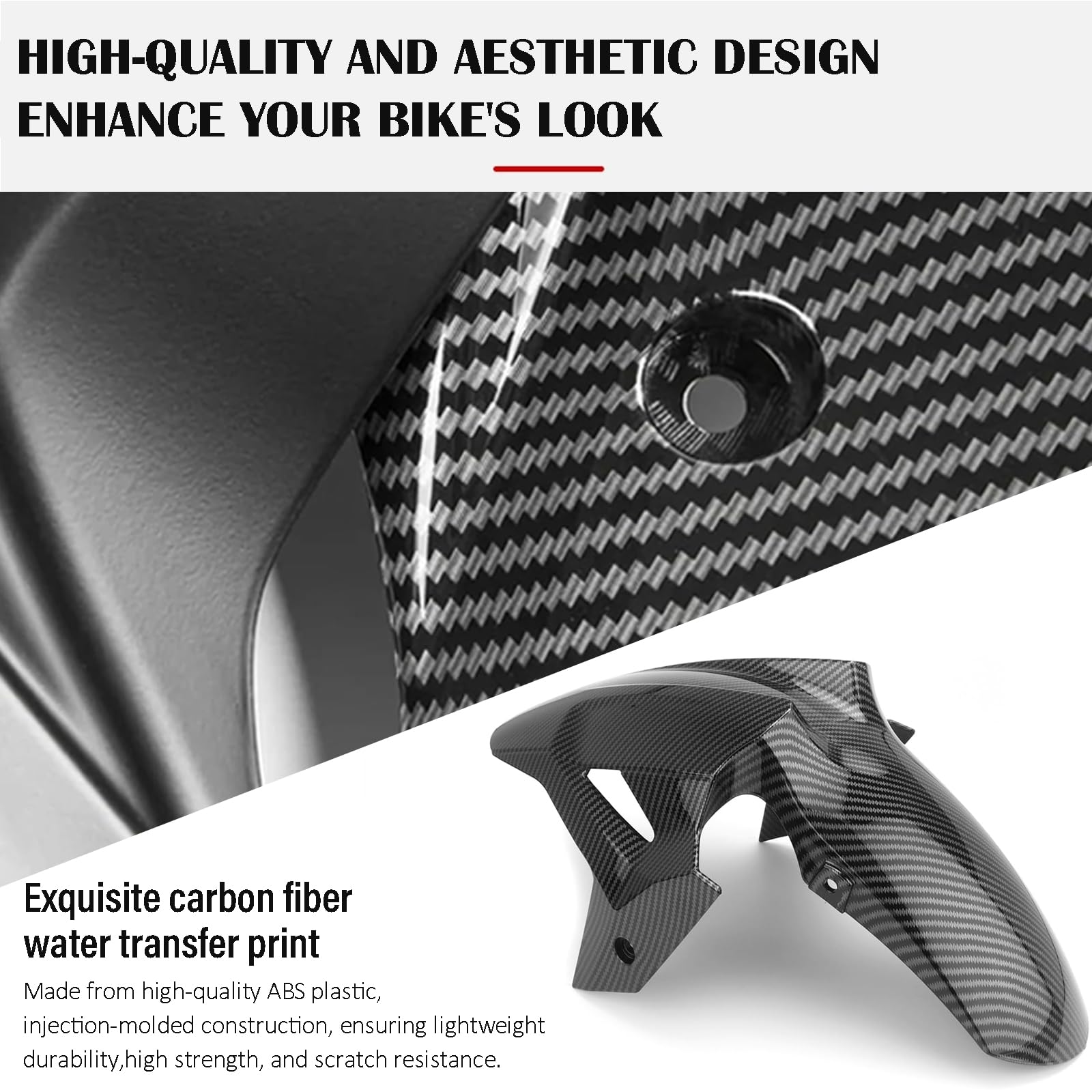Amazon | オートバイフロントフェンダー、KAWASAKI Ninja 400 Z400