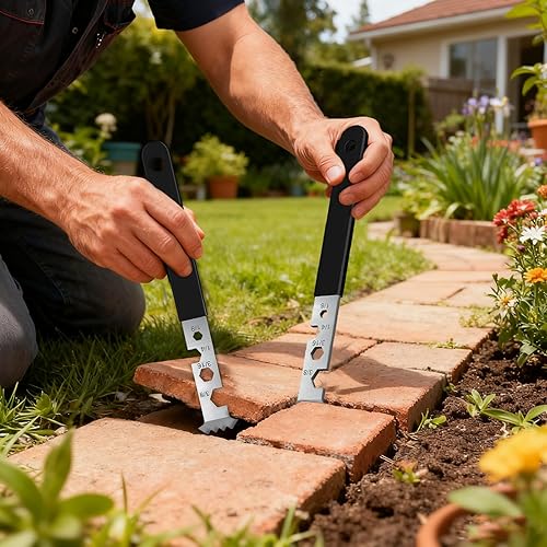 Miniatura 8 de 2 herramientas de extracción de pavimentadoras, extractor de pavimentadora con raspador de juntas, herramienta extractor de acero galvanizado para