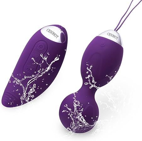 Cksohot® Bolas Chinas con Control Remoto Inalámbrico Vibrador ...