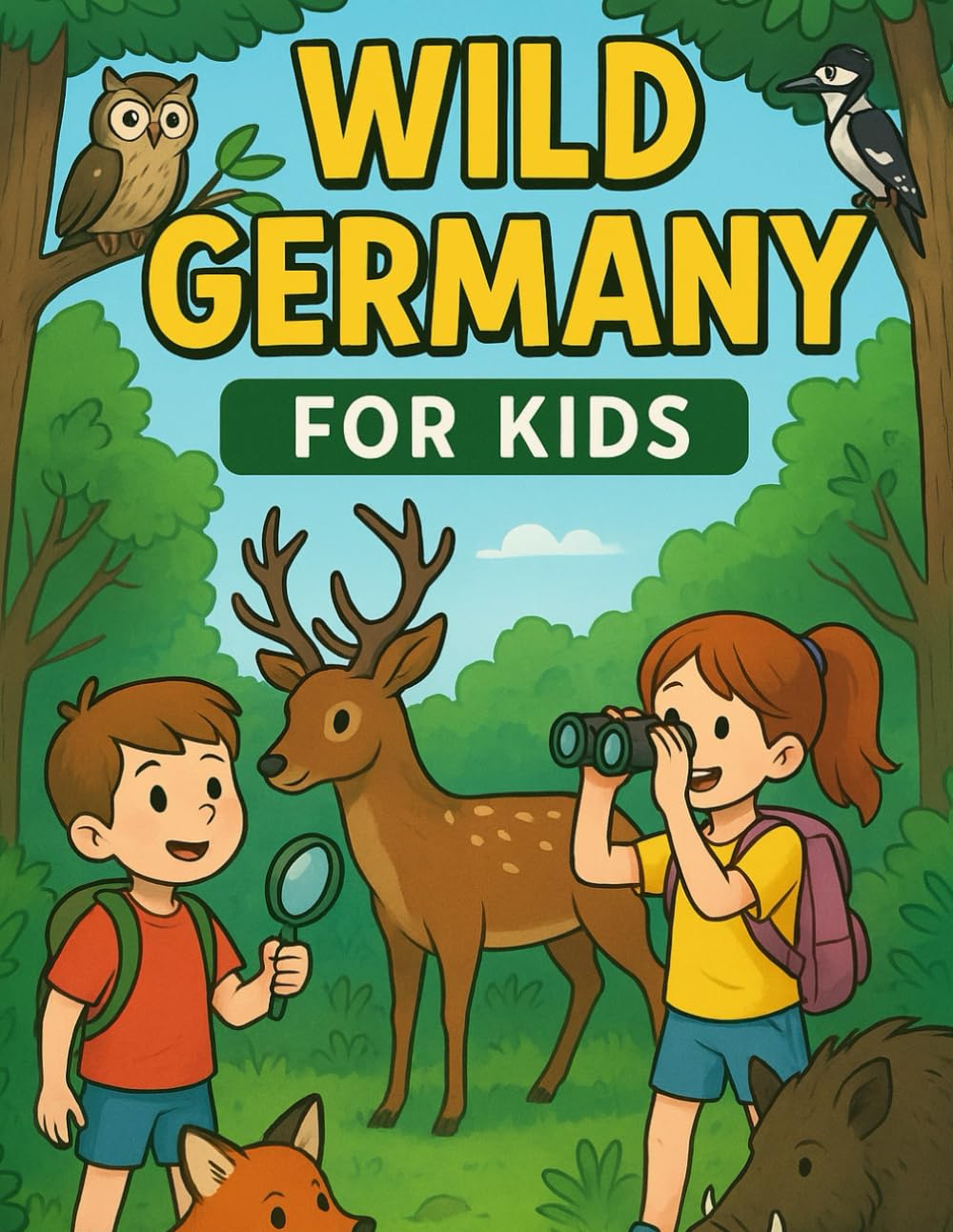 Wild Germany for Kids: Discover the Animals & Birds of the German Wilderness