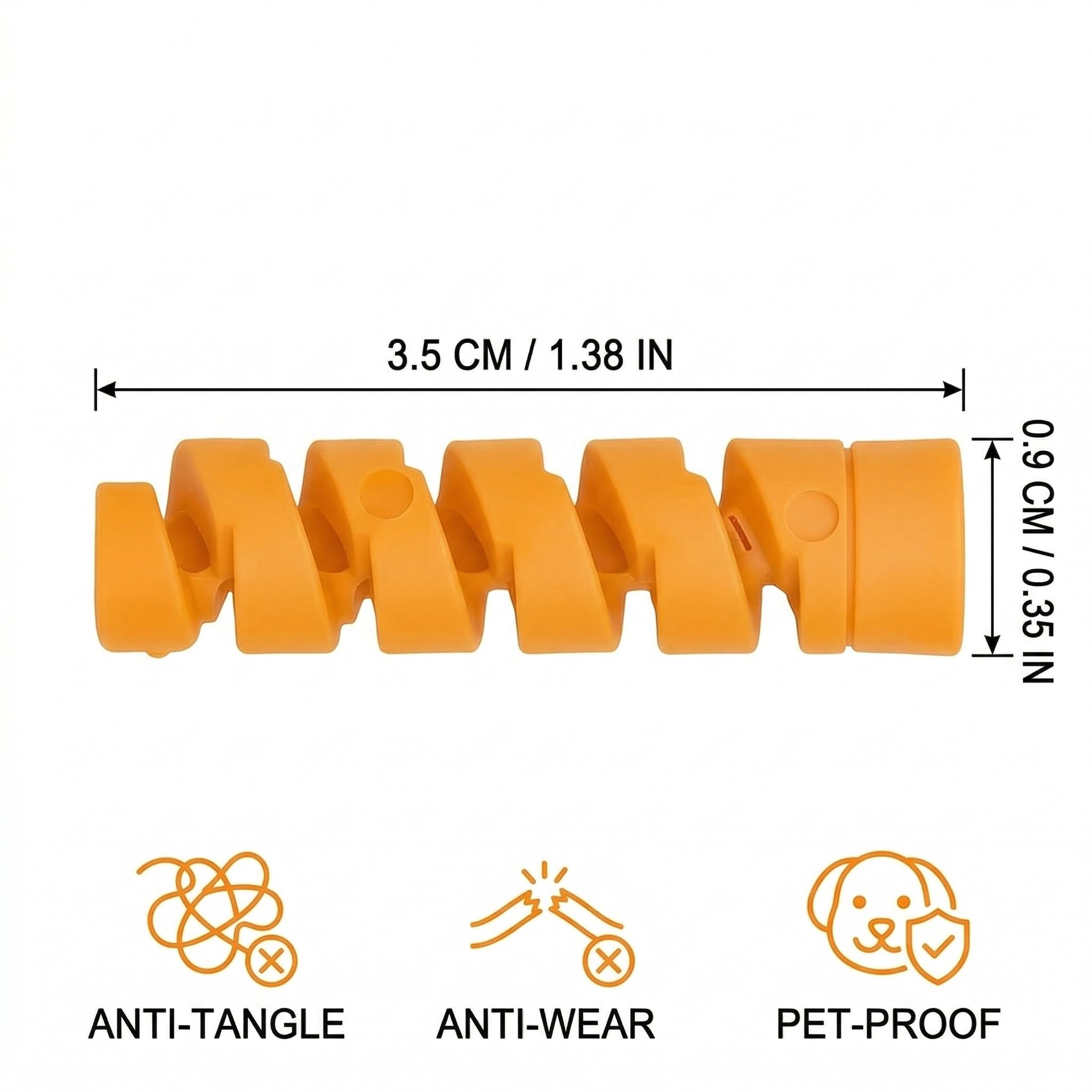 20 Pezzi Guaina per Cavi Elettricim Salvacavo per Caricabatterie Flessibile Silicone Micro USB Protector Tuta di Protezione per Cavo del Mouse per Tutte Le Linee Dati del Cellulare