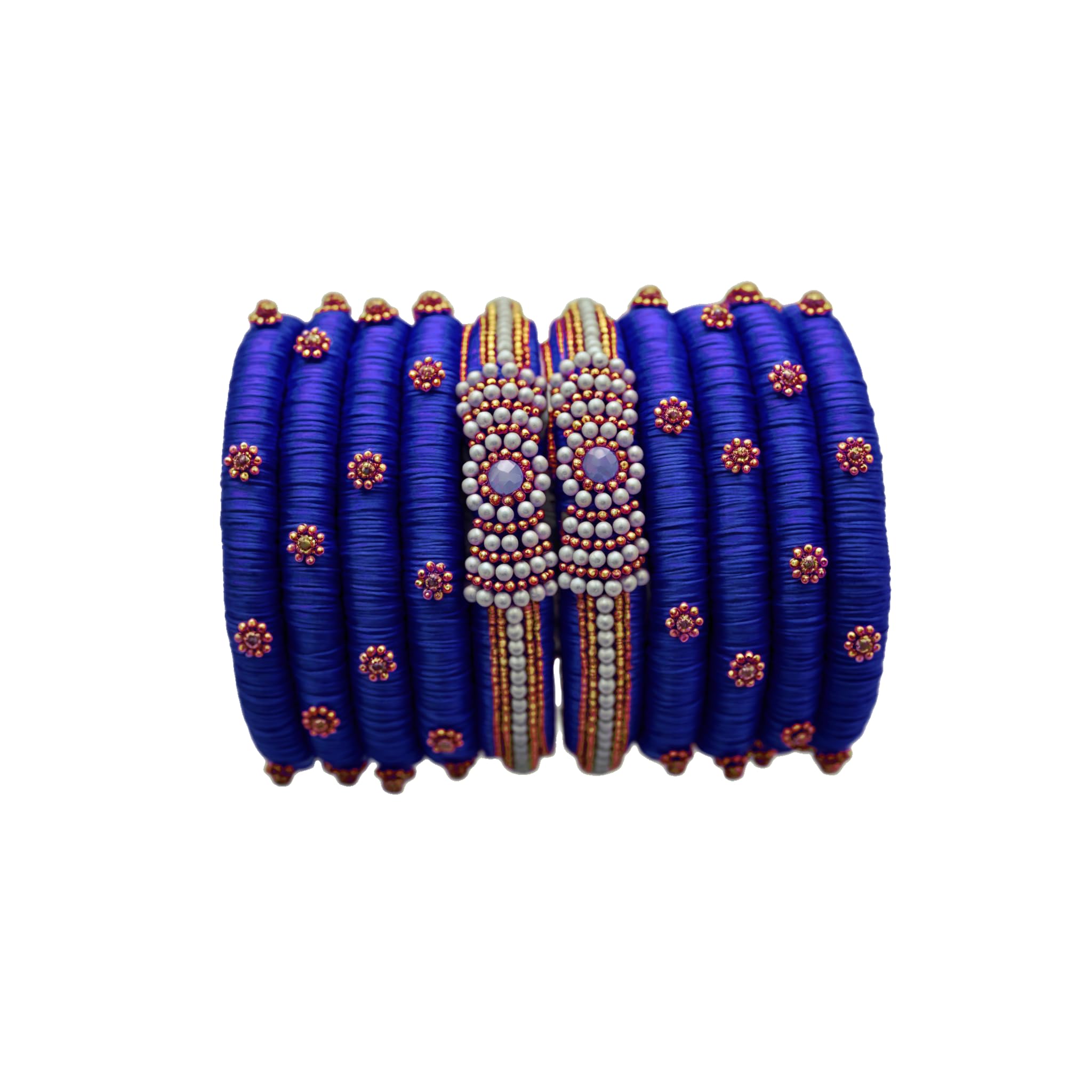 See full amazon price history chart for Nidhis World Of Creation Silk Thread Bangle (Blue, 2.6) Nidhis World Of Creation Silk Thread Bangle (Blue, 2.6) (B0CZDTZCHJ) Amazon Price History, Amazon Price Tracker