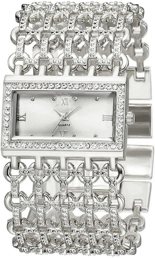 SENRUD Fashion Cuff Bracelet Watches for Women Luxury