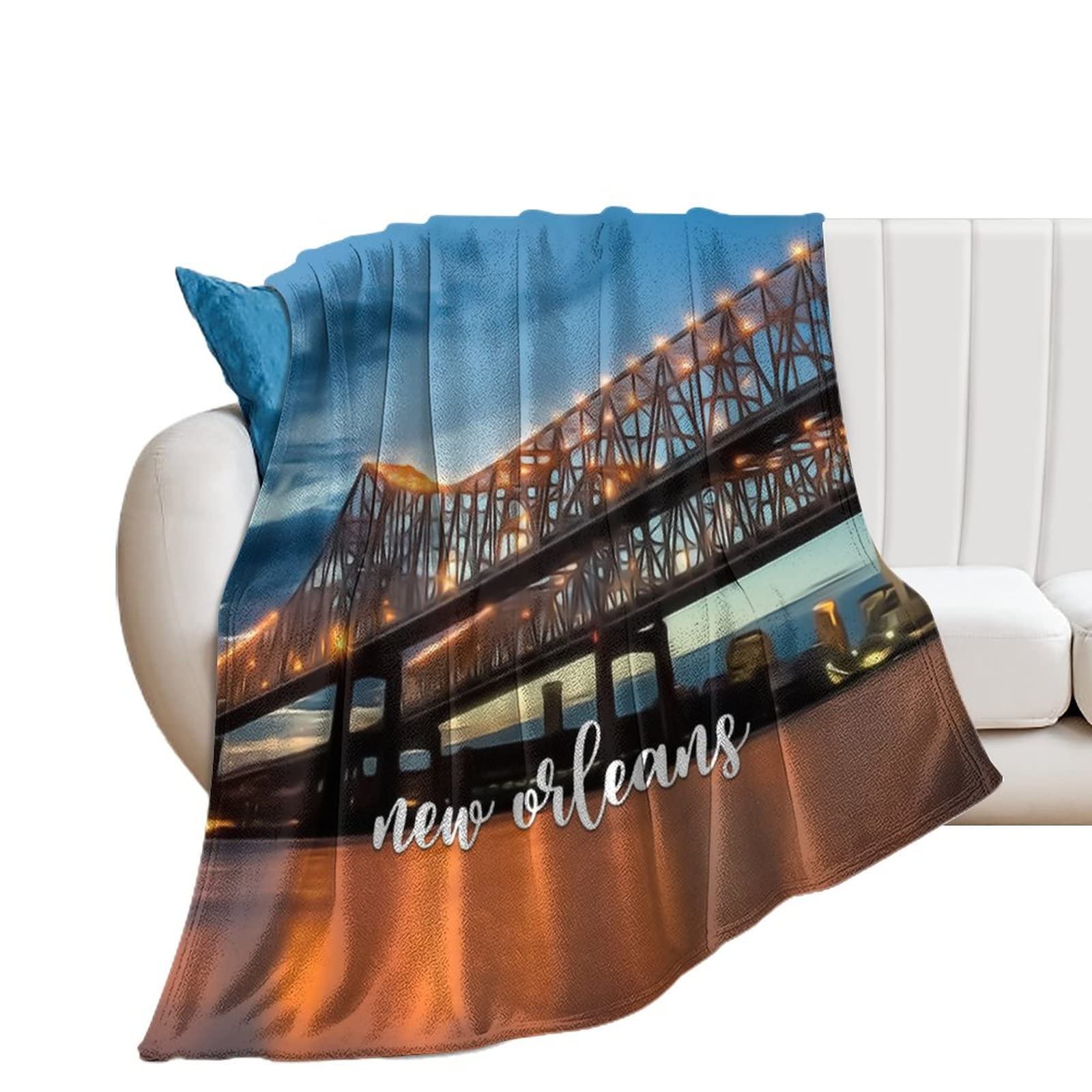 Couverture en flanelle anti-frissons plaid microfibre chaud pour grands lits et canapés