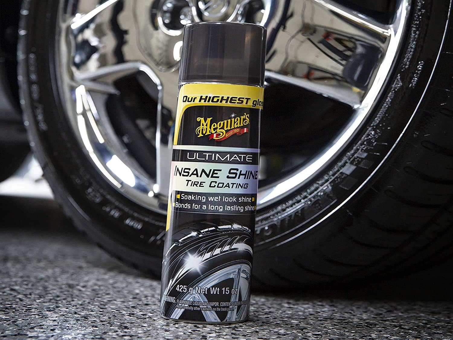 Ultimate Insane TIRE Shine - 15 OZ. AEROSOL