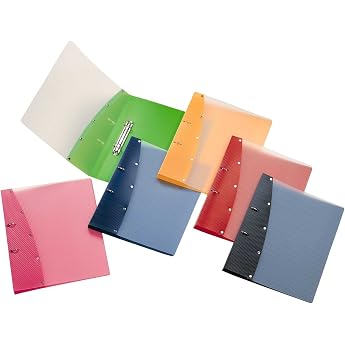 Diamond Ring Binder A4 Assorted Pack of 6