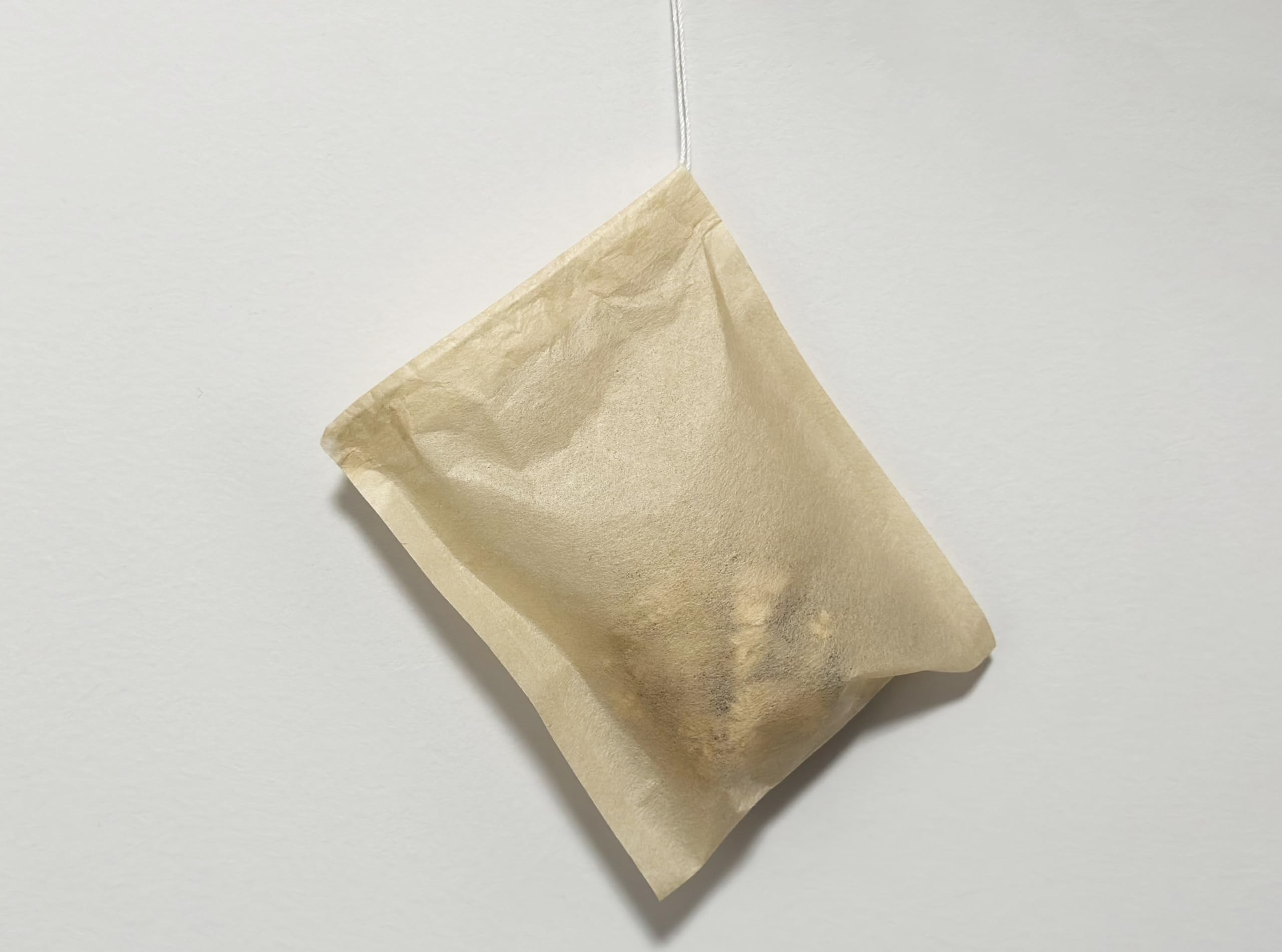 300 bolsas de filtro de té con cordón, bolsas de té desechables para té de hojas sueltas, infusor de té natural para té y café (2.36 x 3.15 pulgadas)